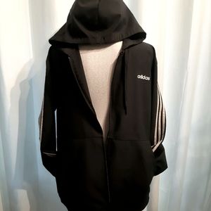 XL size Adidas zip up hoodie